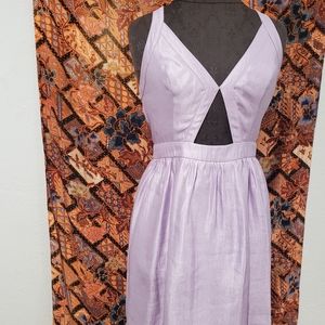 Silence + noise purple dress